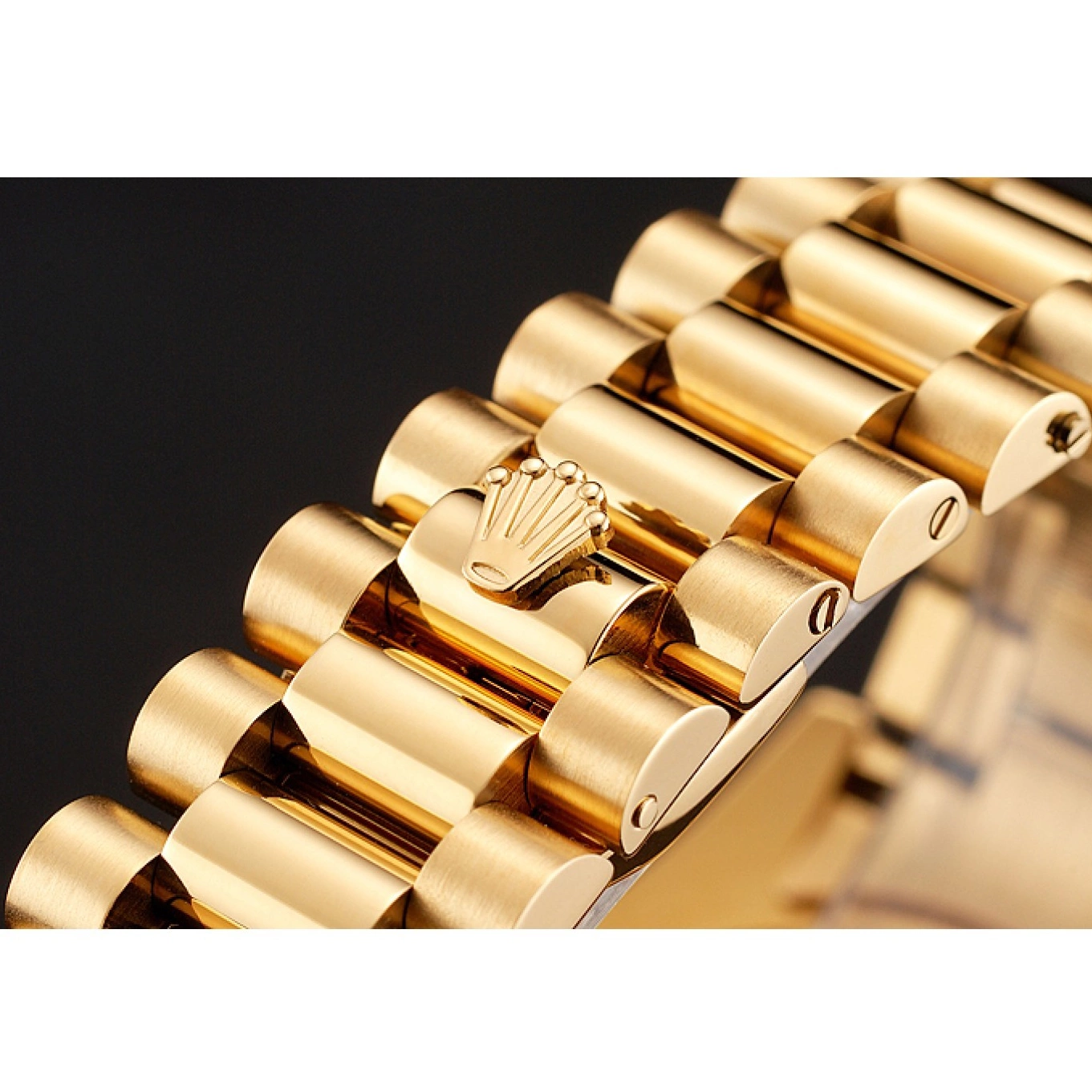 Aaa replica Gold Diamond Swiss Dial 1454097 Datejust Champagne Bracelet Rolex Bezel 0714